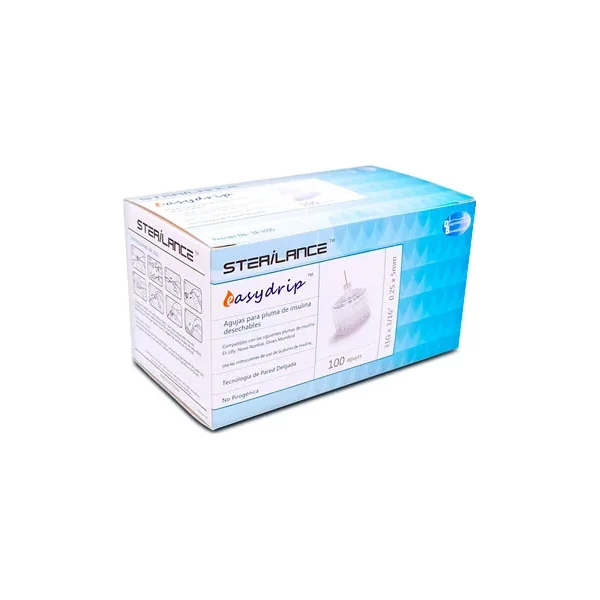 Aguja Pluma Insulina 31G X 5MM Caja X 100 Unds