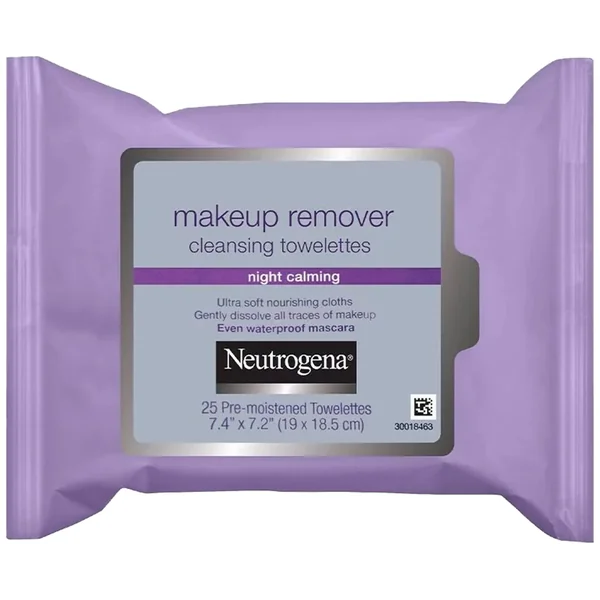 Toallitas Faciales Neutrogena Nigh Calm Paquete X 25 Und