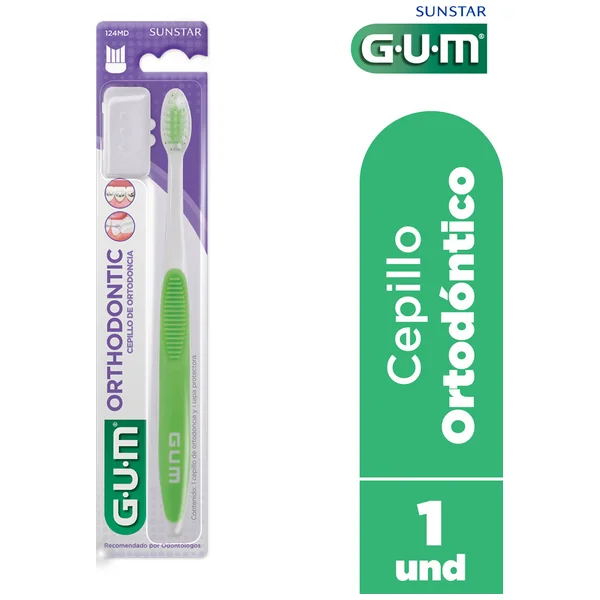 CEPILLO DENTAL ORTODONTICO GUM