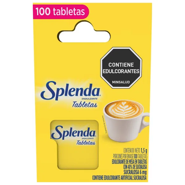 SPLENDA 100 TABLETAS