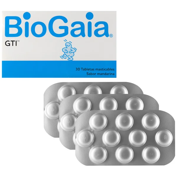 BIOGAIA GTI 30 TABLETAS MASTICABLES