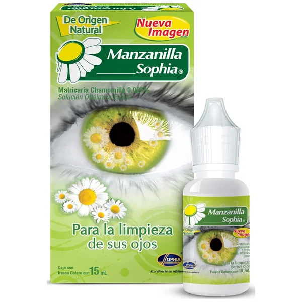 Manzanilla Sophia Solución Oftalmica Frasco X 15 mL