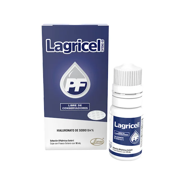 Lagricel Ofteno Pf 4Mg/Ml Sol Oft Fco X 10Ml