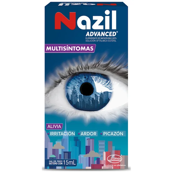 Nazil Advanced 1Mg/Ml(0.2%) Solución Oft Frasco X 15Ml