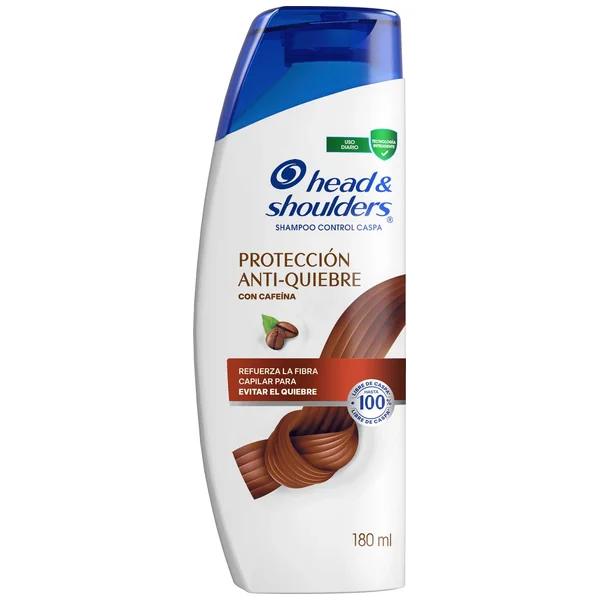 Champu Head Shoulders Proteccion Caida CON Cafeina Control Caspa Shampoo Head AND Shoulders