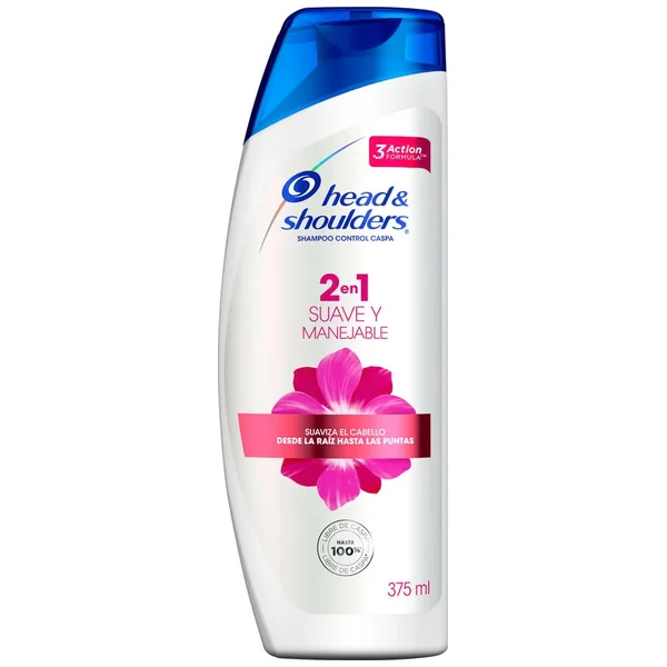 Shampoo Suave Y Manejable H&S Frasco X 375mL