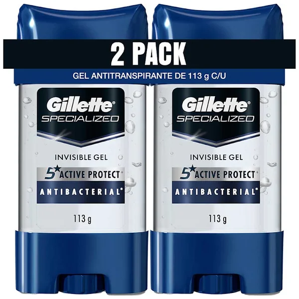 2 DTE GILLETTE CLEARGEL PROT.ANT.113PACK