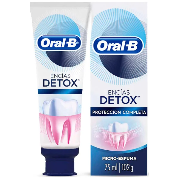 CRE DEN ORAL-B ENCIAS DETOX PRO.COM 75ML
