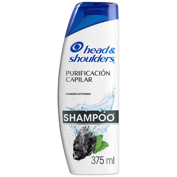 Champu Head Shoulders Purificacion Capilar Carbon Activado Shampoo Head AND Shoulders