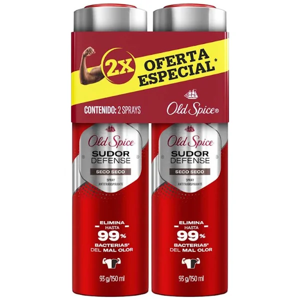 2 DTE.OLD SPICE SPRAY SECO SEC 93GR OF.E