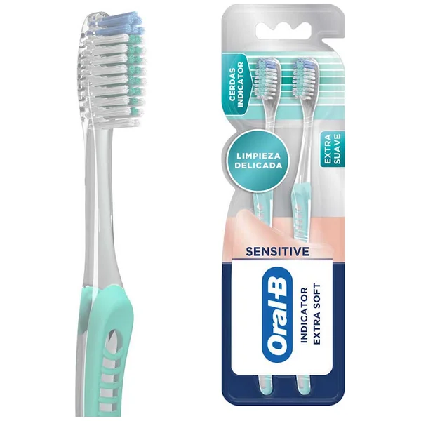 CEP.DENTAL ORAL-B INDIC.EXTRA SUAVE 2PAC