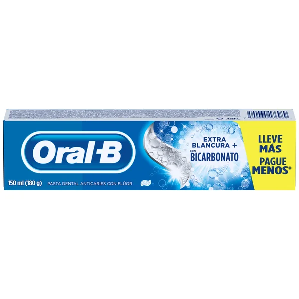 CRE ORAL B EX BLA BIC 150ML PG.ME.LL.MAS