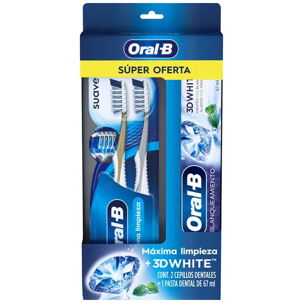 2 CEP ORAL-B 7 BENF+CRE.3DW 67ML S. OFE