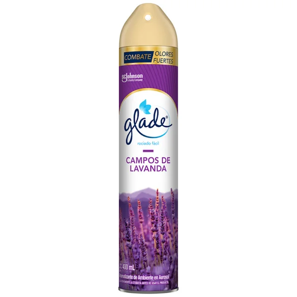 AMBIENT.GLADE SPRAY LAVANDA 400 ML