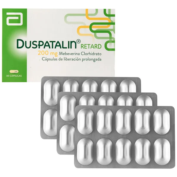 Duspatalin Retard Cápsulas Liberación Prolongada 200Mg Caja X 30