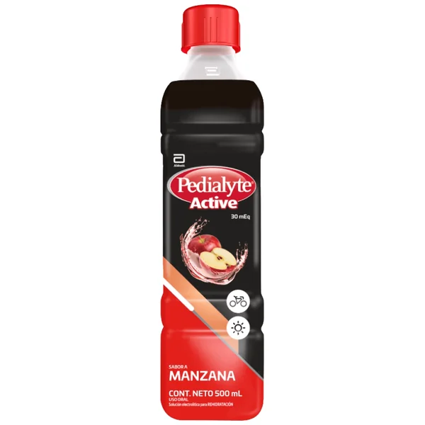 Suero Rehidratacion Pedialyte Active 30 Manzana