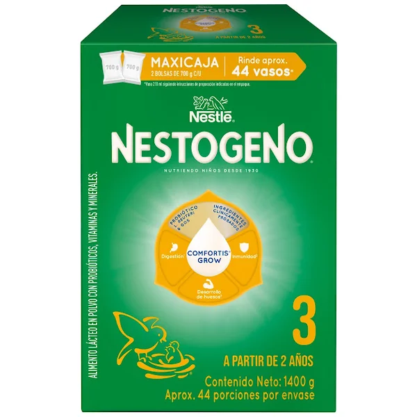 Alimento Lácteo Nestogeno 3 L Comfortis Lata X 1.4 Kg