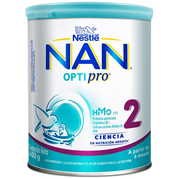 Nan Optipro 2 Lata 400Gr