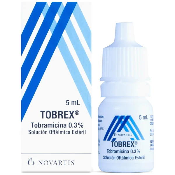 Tobrex 0,30% Solución Oftalmica Frasco X 5mL