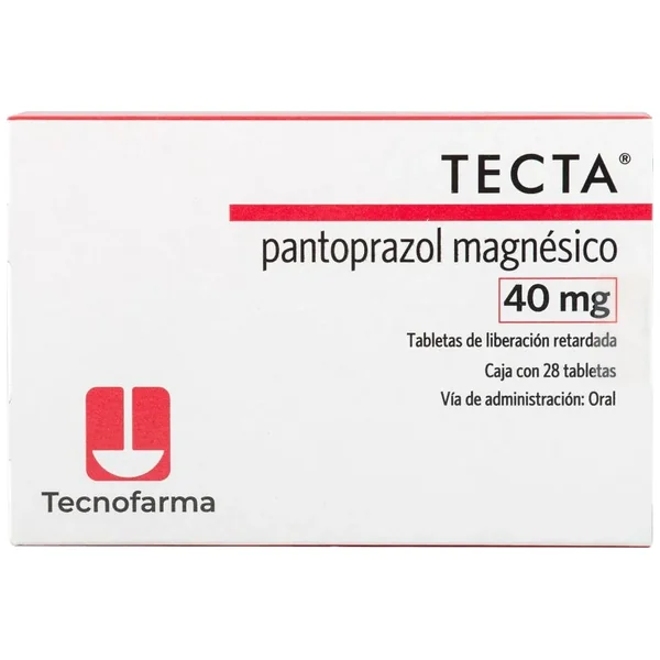Tecta Tabletas De Liberación Retardada 40Mg Caja X 28