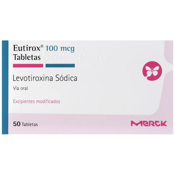 Eutirox 100Mcg Caja X 50 Tabletas