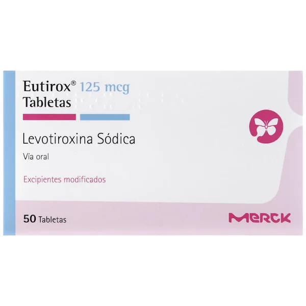 Eutirox 125Mcg Caja X 50 Tabletas