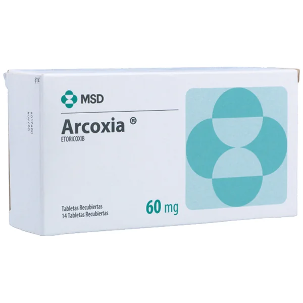 Arcoxia Etoricoxib 60 Mg X 14 Tabl