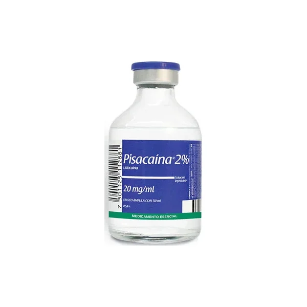 Pisacaina 2% INY FCO X 50 ML