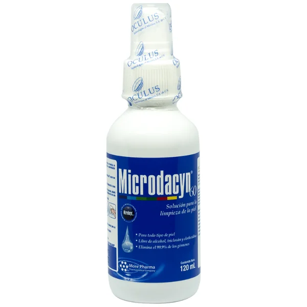Microdacyn Solución Para Piel Frasco X 120 Ml