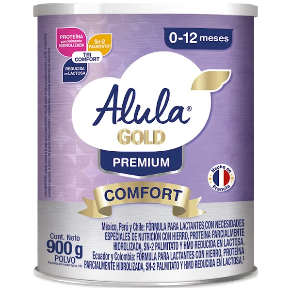 Formula Infantil Alula Gold Comfort Premium X 900 Gr