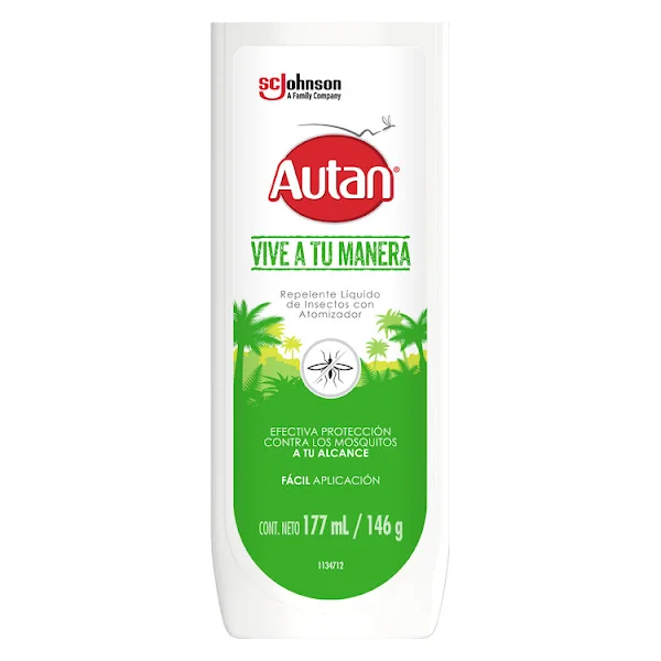 Repelente Insectos Autan Extra Protección En Spray Frasco X 177 Ml
