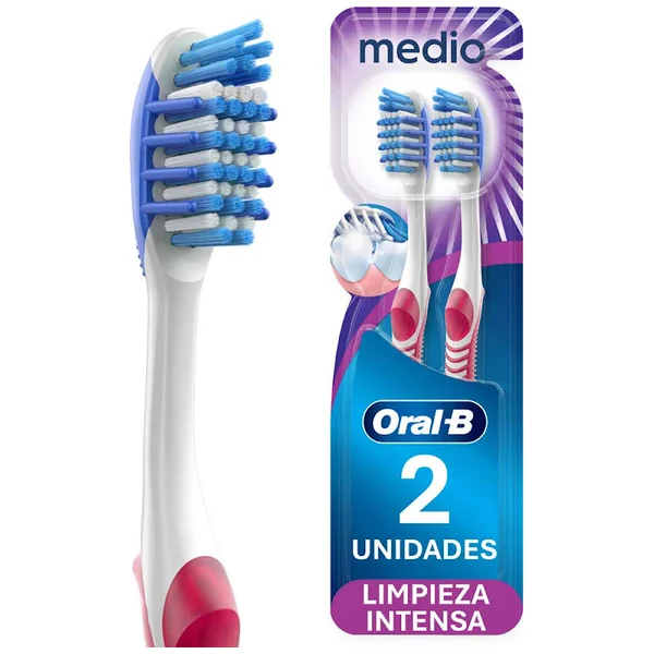 CEP.ORAL-B ADVANCED 3D WHITE MEDIO 2X1