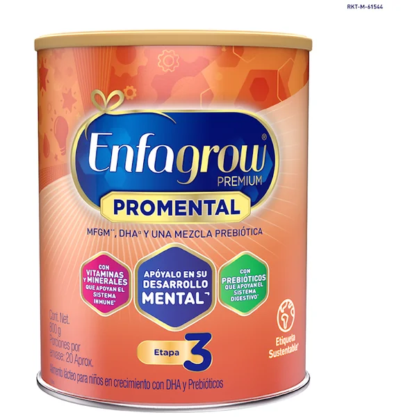 Formula DE Crecimiento Enfagrow Premium Promental Natural Etapa 3