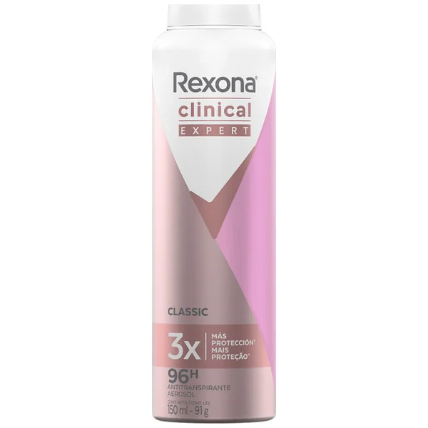 Desodorante Rexona Clinical Antitranspirante Classic Aerosol X 150 Ml