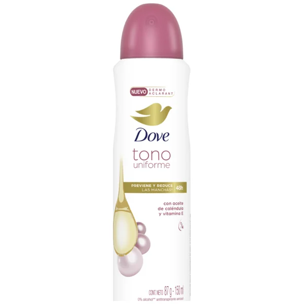 Desodorante Mujer Dove Aerosol Dermoaclarant 48H Aerosol Frasco X 150 Ml