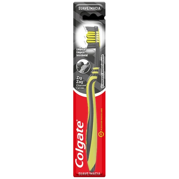 Cepillo Colgate ZIG ZAG Carbon X 1 UND