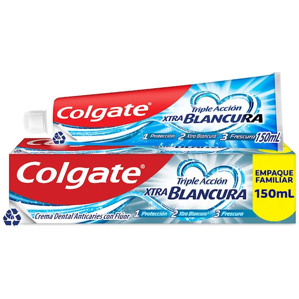 CRE. COLGATE TR.ACC XTRA.BLAN 150ML FAM.