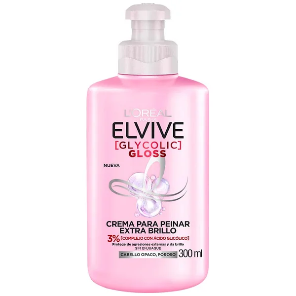 CRE PEINAR ELVIVE GLYCOLIC GLOSS 300 ML