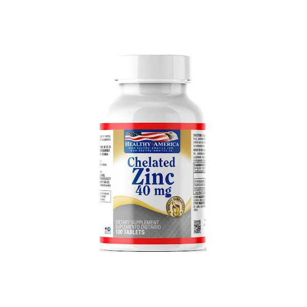CHELATED ZINC 40 MG 100 TABLETAS