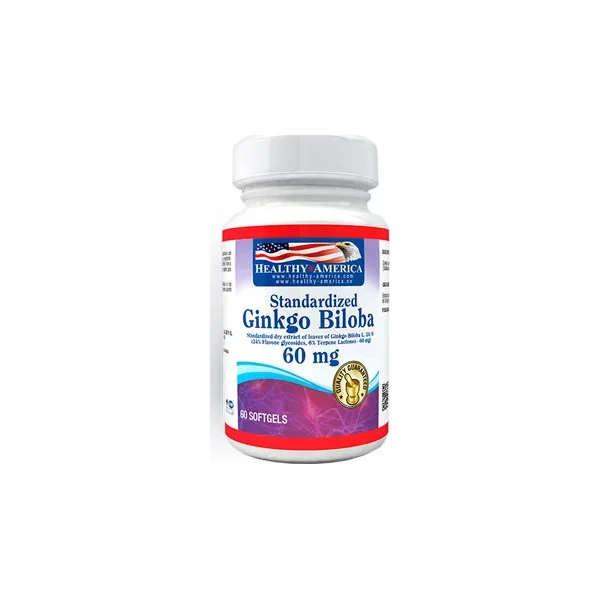 Ginkgo Biloba 60 MG Healthy FCO X 60 Caps