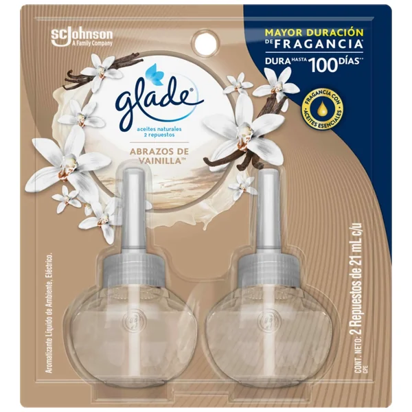 AMBIENT.GLADE 2 REP.ACEITE VAINILLA