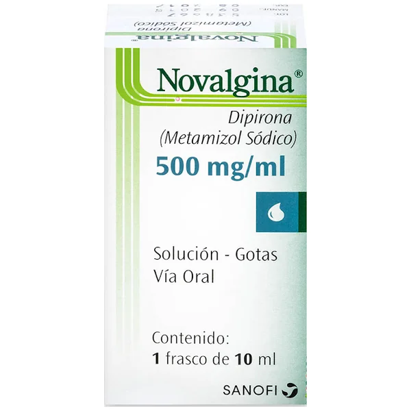 Novalgina Dipirona 500 Mg Gotas X 10 Ml