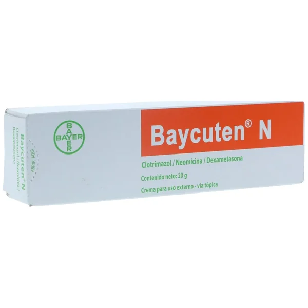 Baycuten N Crema Via Tópica Tubo X 20 Gr
