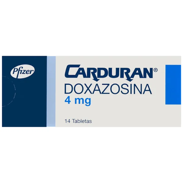 Carduran Tabletas 4Mg Caja X 14