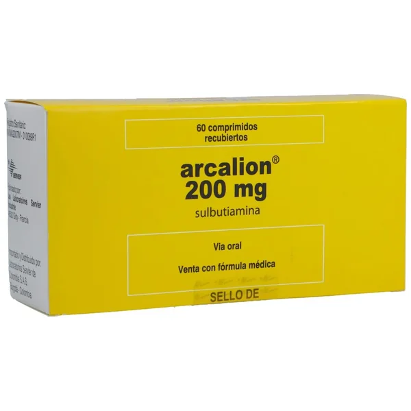 Arcalion Tabletas Recubiertas 200Mg Caja X 60