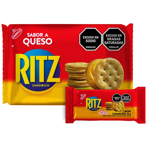 Galletas Ritz Queso Paquete X 6 Und