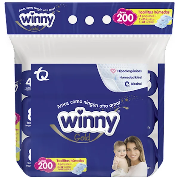 Toallitas Humedas Winny Avena X 200 Und