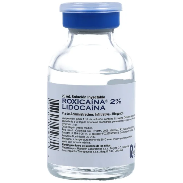 ROXICAINA 2% SIMPLE
