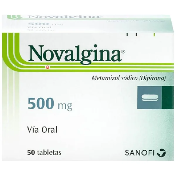 Novalgina Dipirona 500 Mg X 50 Tabl
