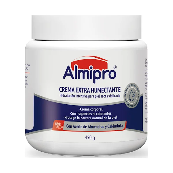 Crema Almipro Extra Humectante Frasco X 450 Gr